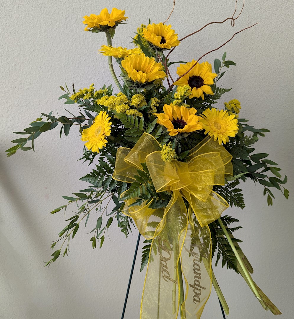 Flowers from Family - "Dad" "Grandpa" 