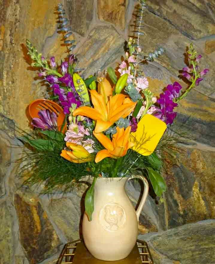 Flowers from Clarence and Evonne Schumacher and Family
