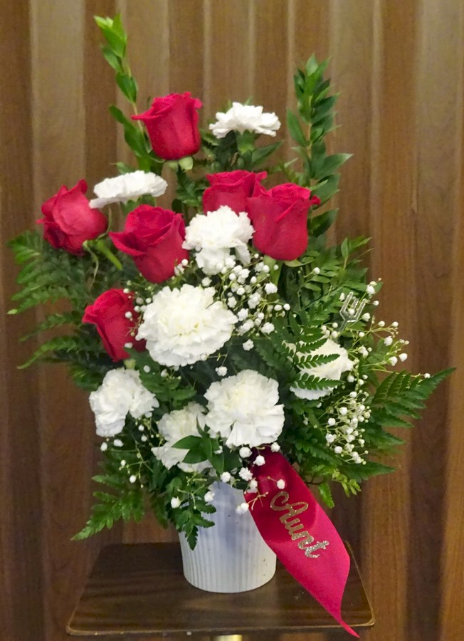 Flowers from Dick & Elsie Matt and Pascavis Families