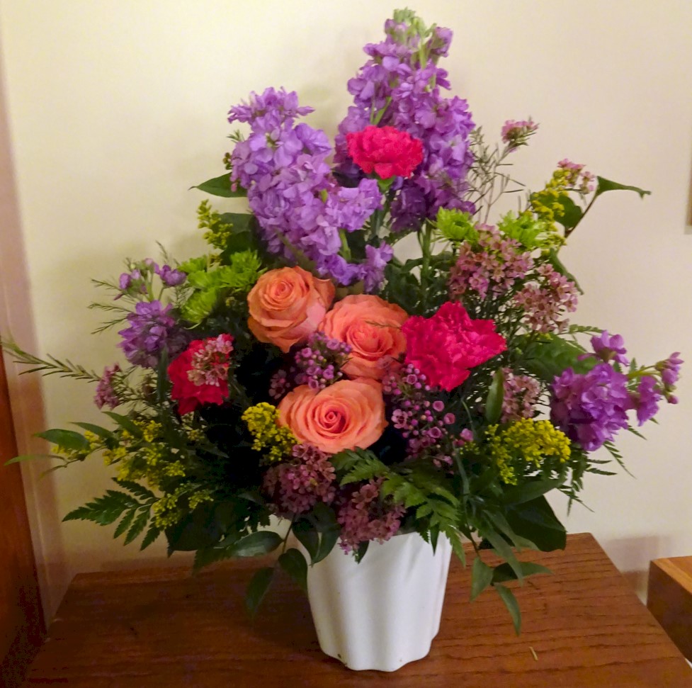 Flowers from Judy & Frances
Crosse Family
