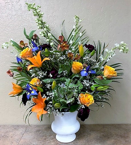 Flowers from Allen Packer; Laura's sisters; Deb and Vernon Brownfield; Sharon and Henry Ballard; Sandy and Melvin Cosca; Barbara and Frank Blake; and all the cousins
