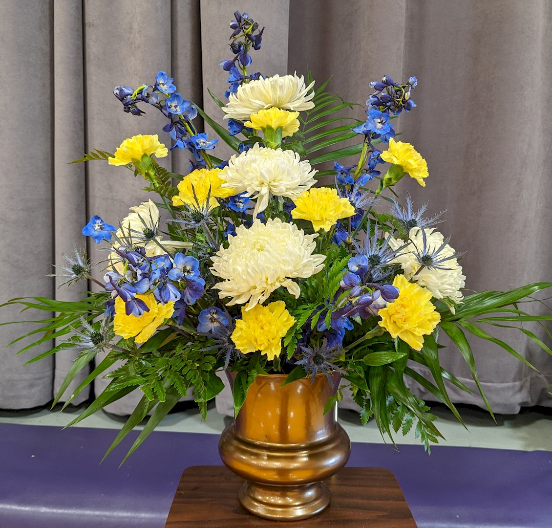 Flowers from Grant, Susan, and Families