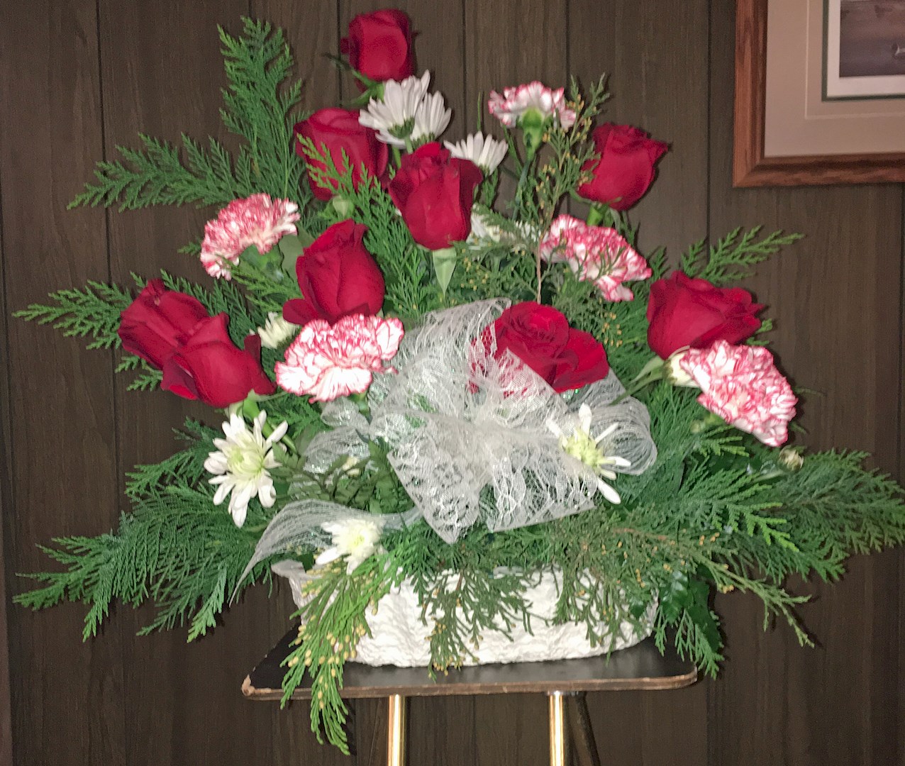 Flowers from Doug and Justine Estes