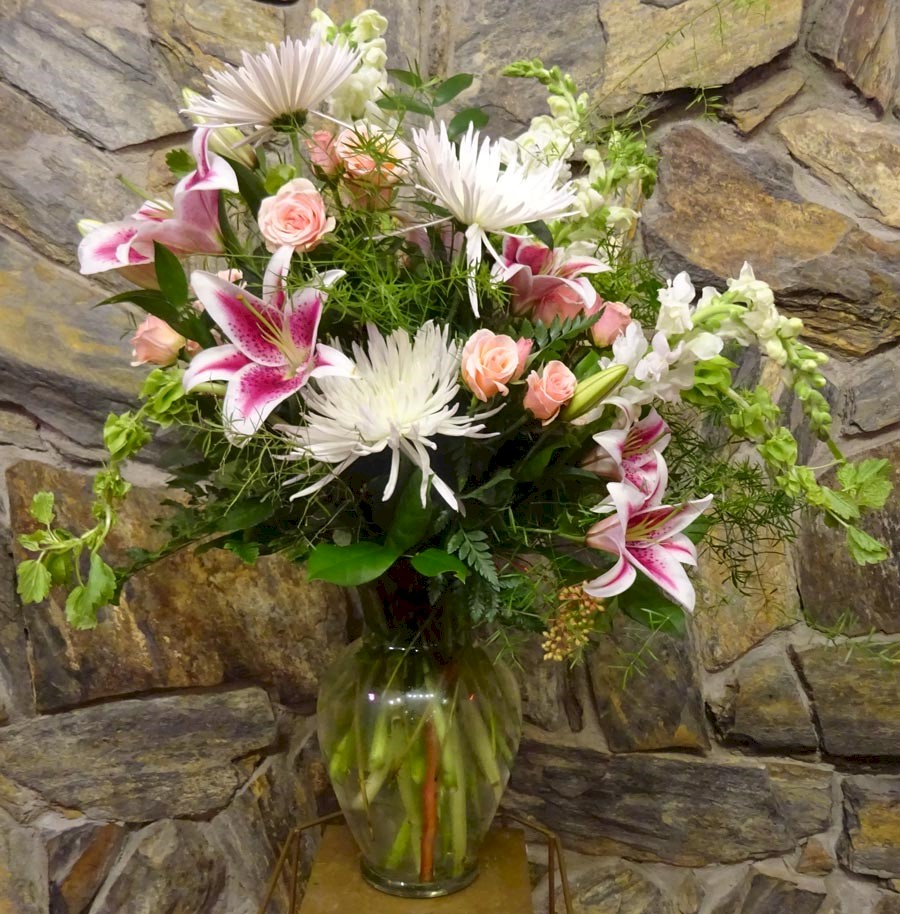 Flowers from Cindy, Mark, and Emma