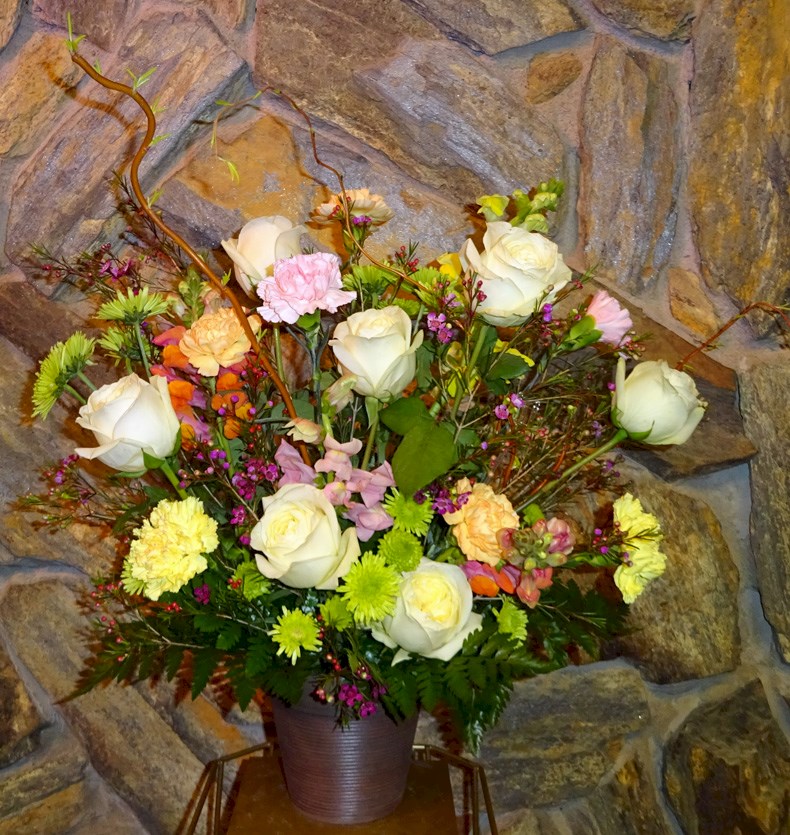 Flowers from Ryan, Sarah, and Norah Kroetch