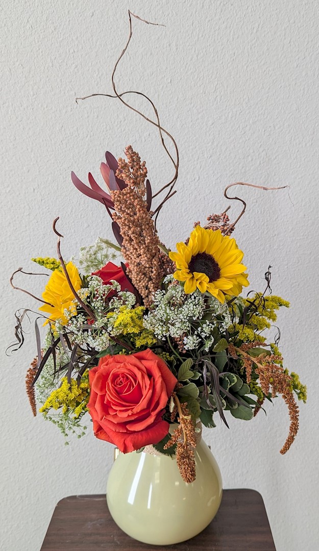 Flowers from Rita Mary Warner and Patrick and Roger Wentz