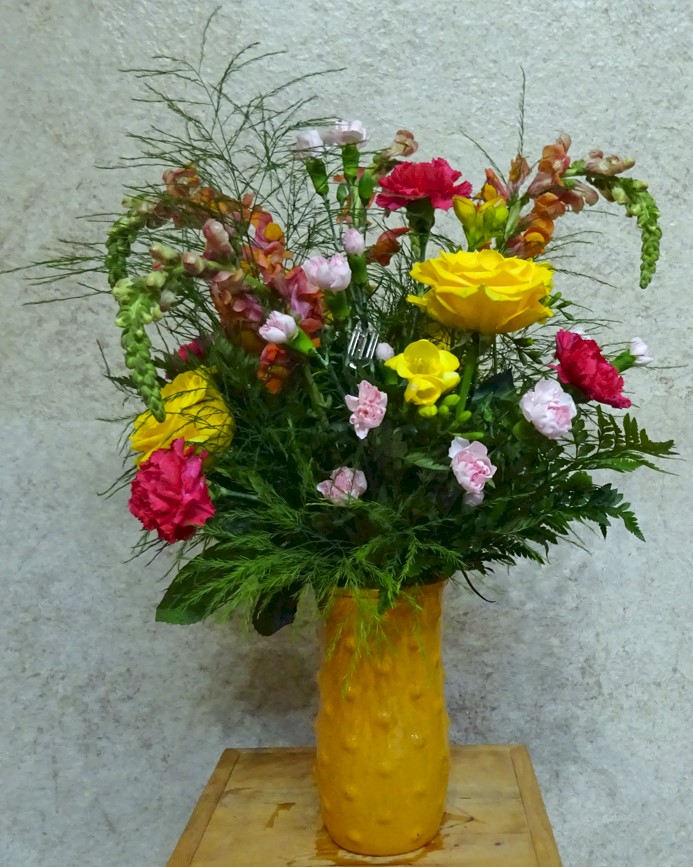 Flowers from Dawn, Tracy, Kelly, and Kari Welsch