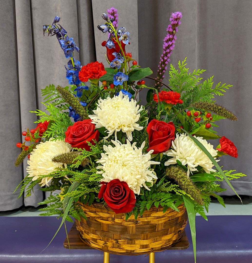 Flowers from Marilyn Butts and Family