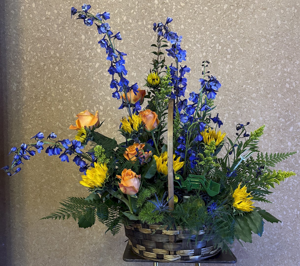 Flowers from Doug and Fay; Dan and Cindy; and Duane and J'Nai