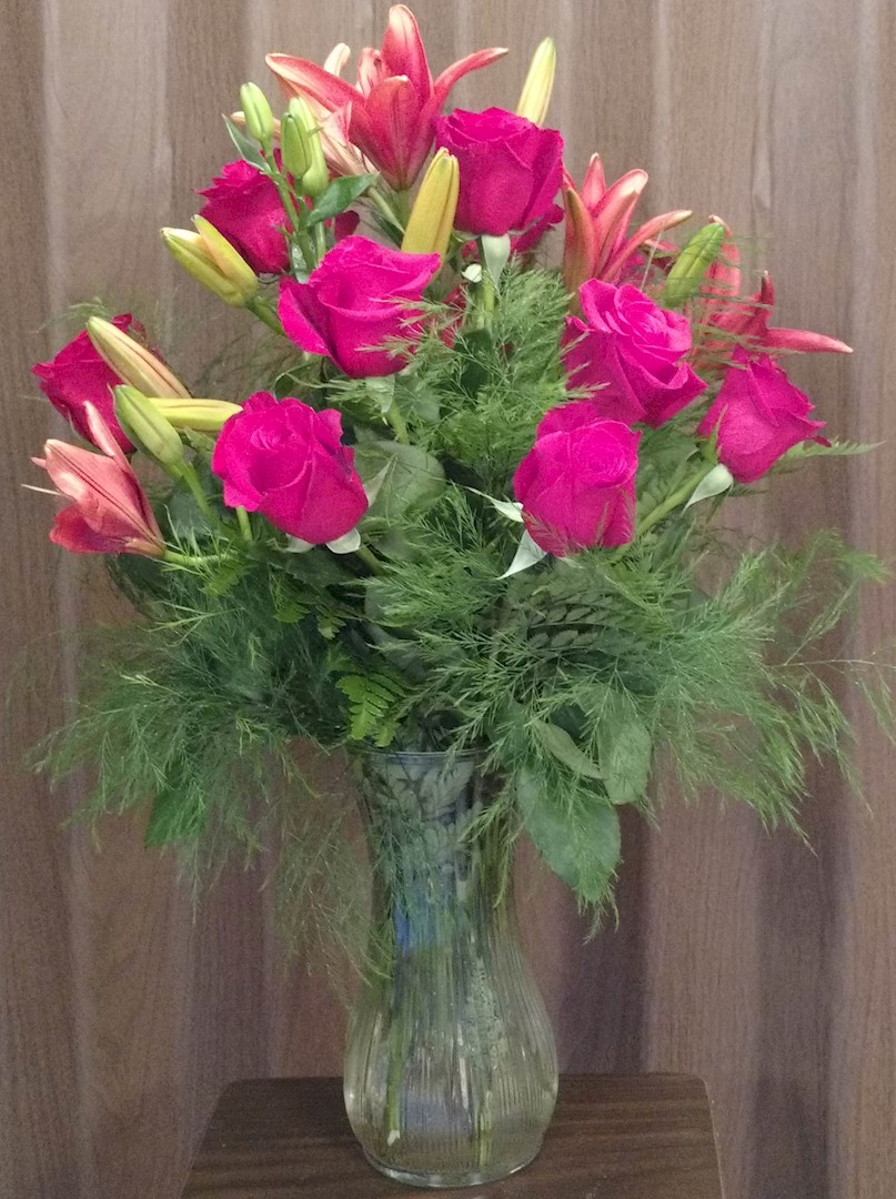 Flowers from Pat and Rosemary Trask and Family