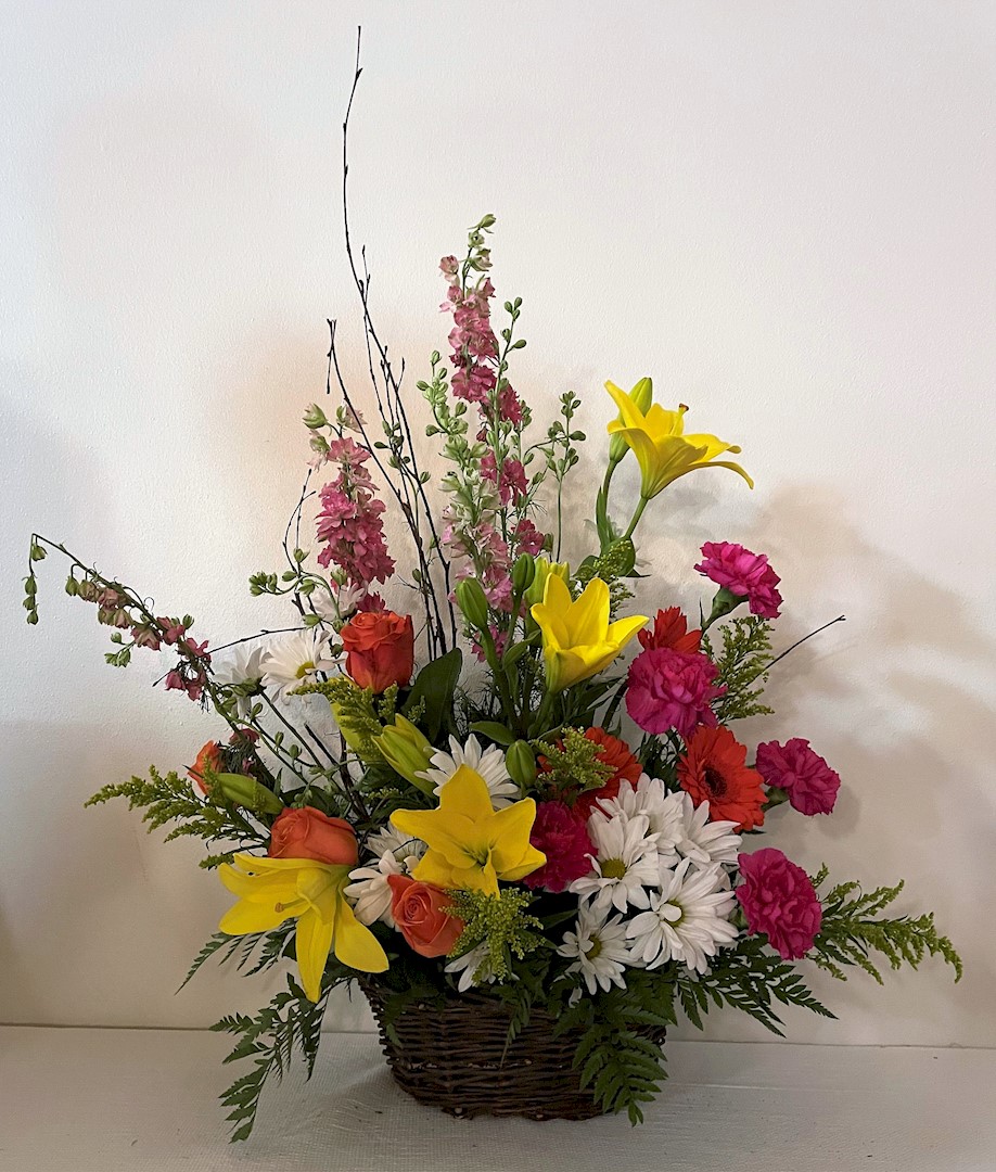 Flowers from Nancy Hauk; Mark, Summer, Autumn, and Logan; and Tammy