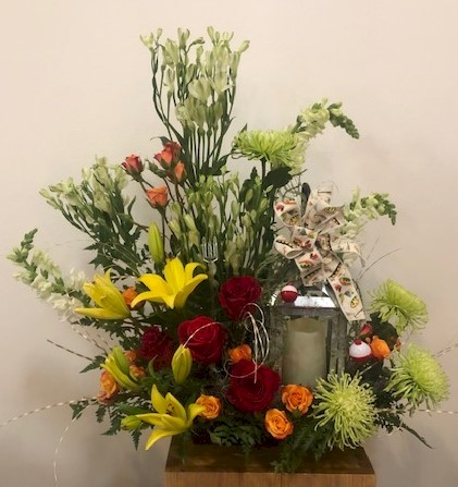 Flowers from Rick and Patt, Sarah, and Marjorie Hustead and the Wall Drug staff
