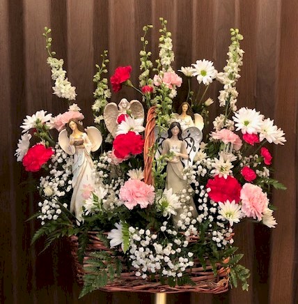 Flowers from Judy and Ken (in heaven); Don, Kimberly, and Family; Jeff and Kristi; and Jeremy, Kendra, and Family