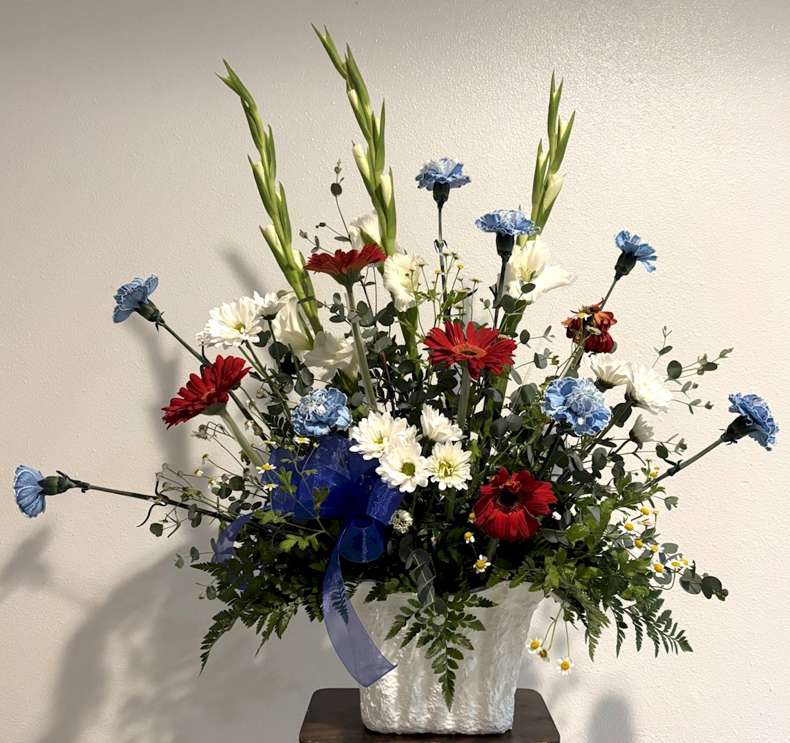 Flowers from JoAnn and Larry; Andi and Jason; Sheila and Corey; Suzanne and John; and all Families