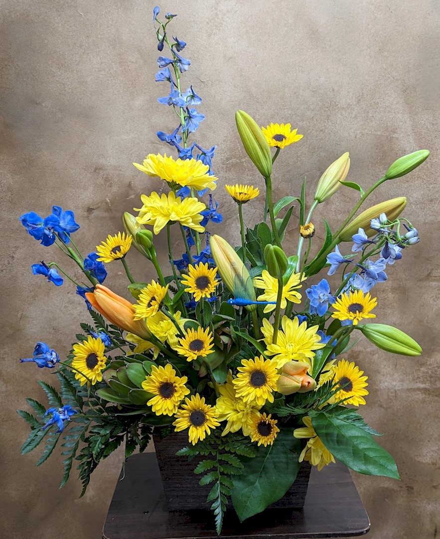 Flowers from Milesville Community Club