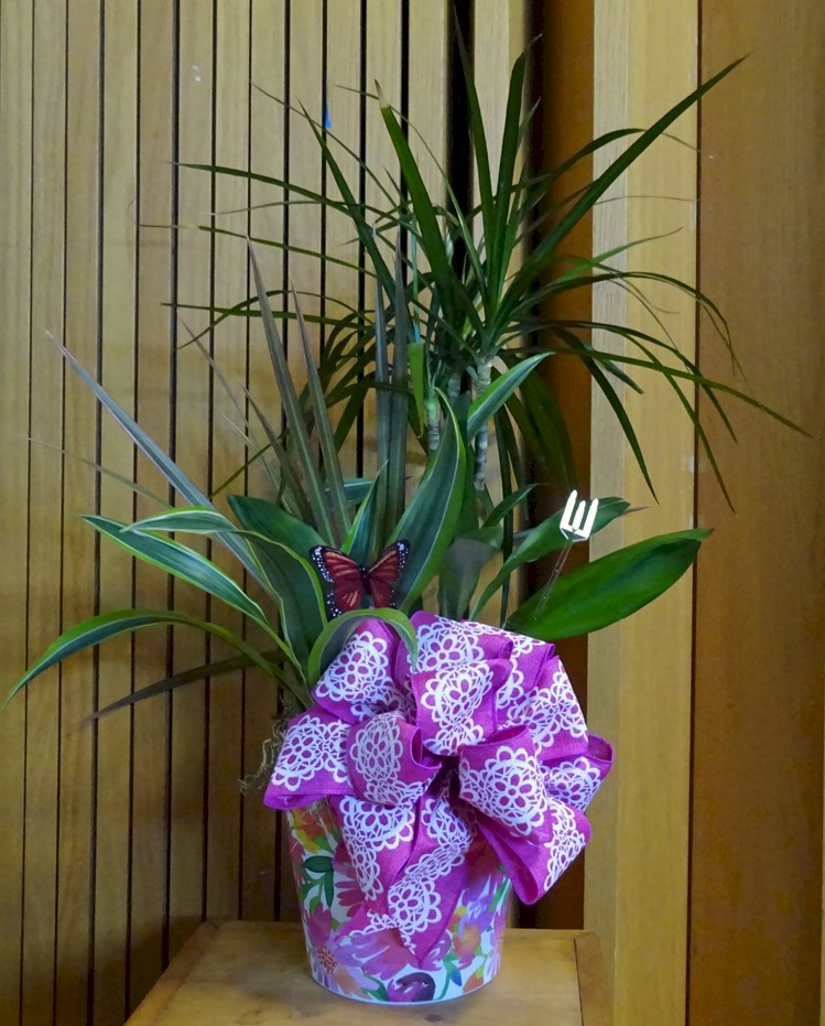 Flowers from Wall Fire Department