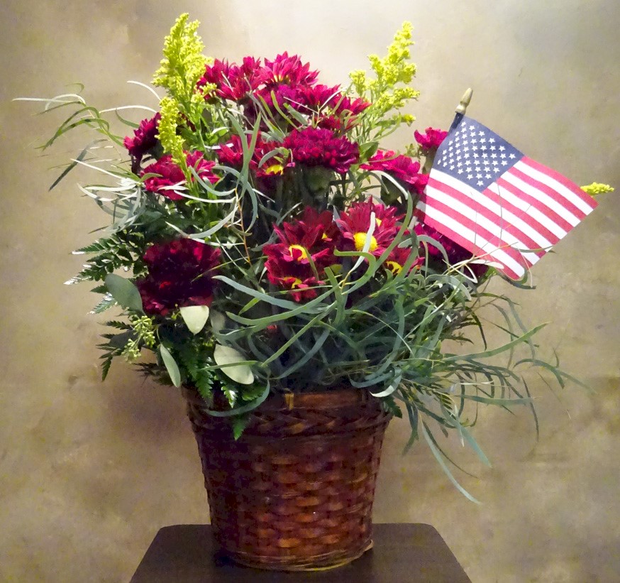 Flowers from Sharps Corner Dialysis Staff and Friends