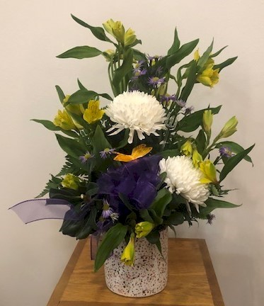 Flowers from Kent and Stephanie Kjerstad and Family