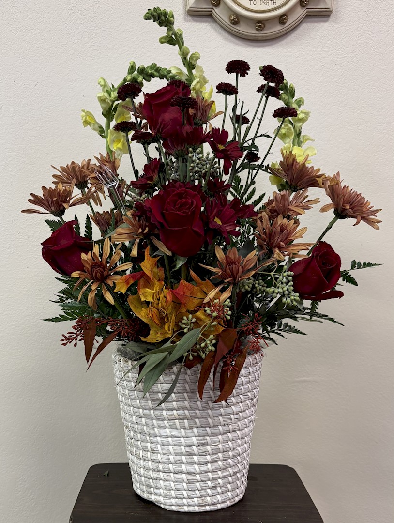 Flowers from Jerry Letellier and Jim Carey