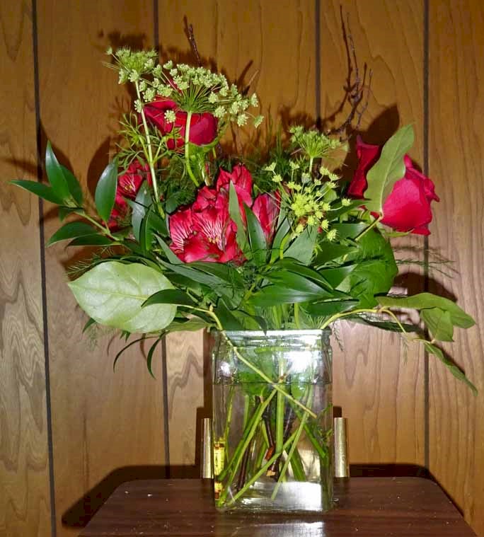 Flowers from Book & Thimble