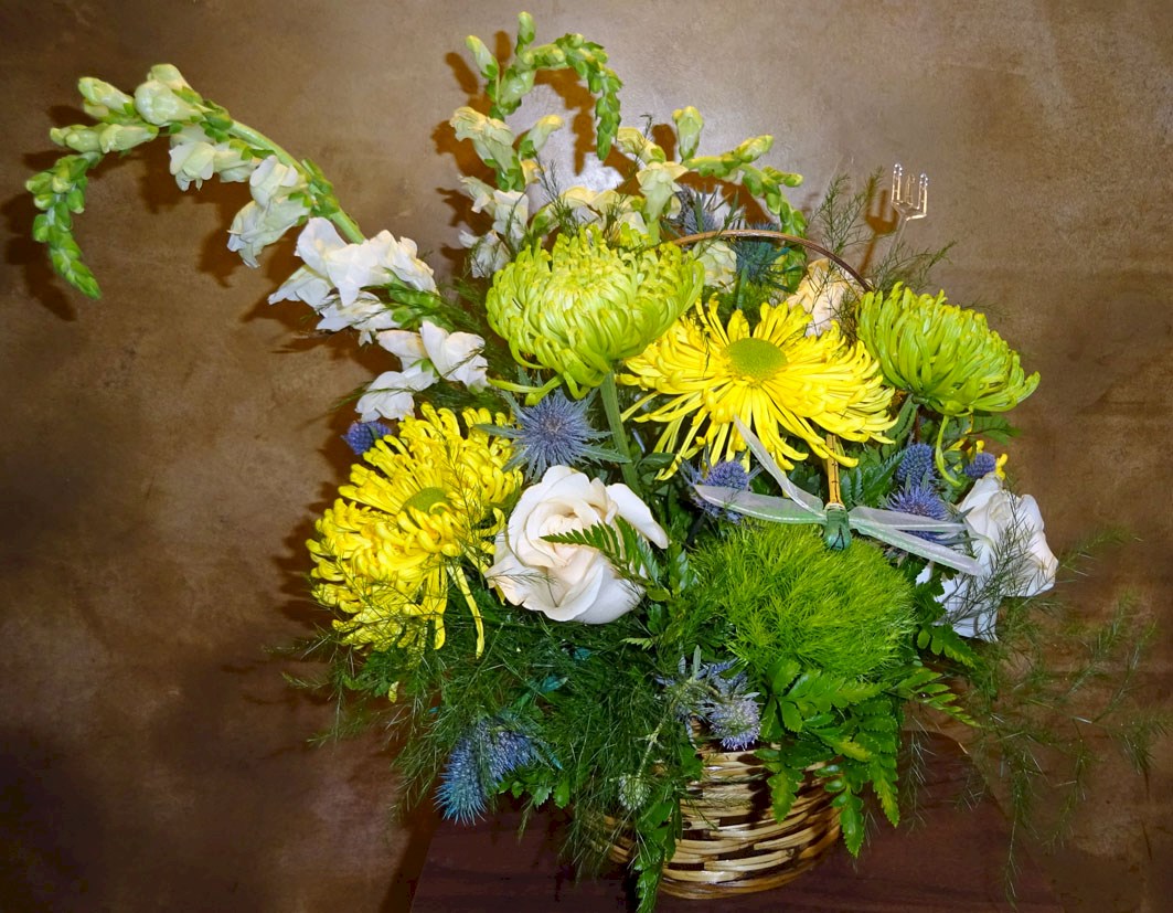 Flowers from BHE Power Delivery and Environmental Services Teams