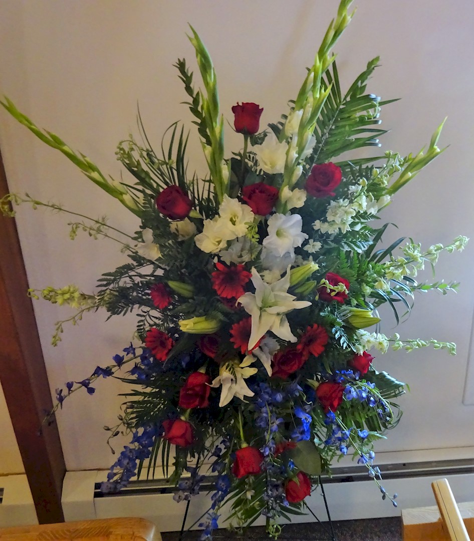 Flowers from Umonhon Nation Public School Administration and Staff