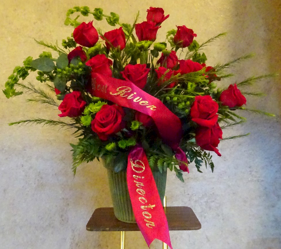 Flowers from West River Electric Association Directors, Staff, and Employees